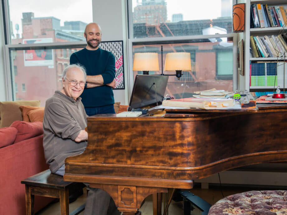 Danny and Tug at the Piano